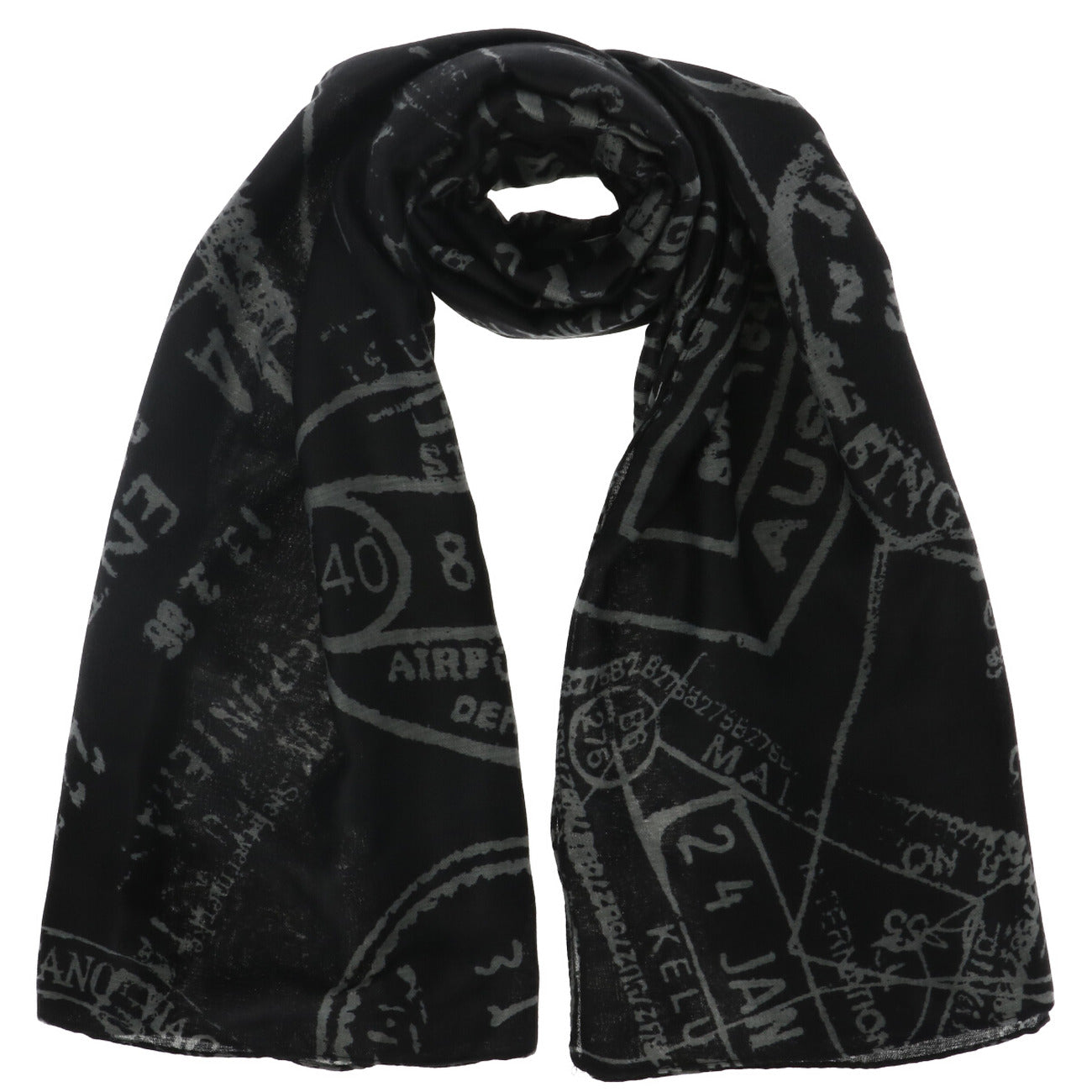Alviero Martini Scarf Women Black