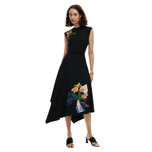 Desigual Kleid Damen Schwarz #2453397