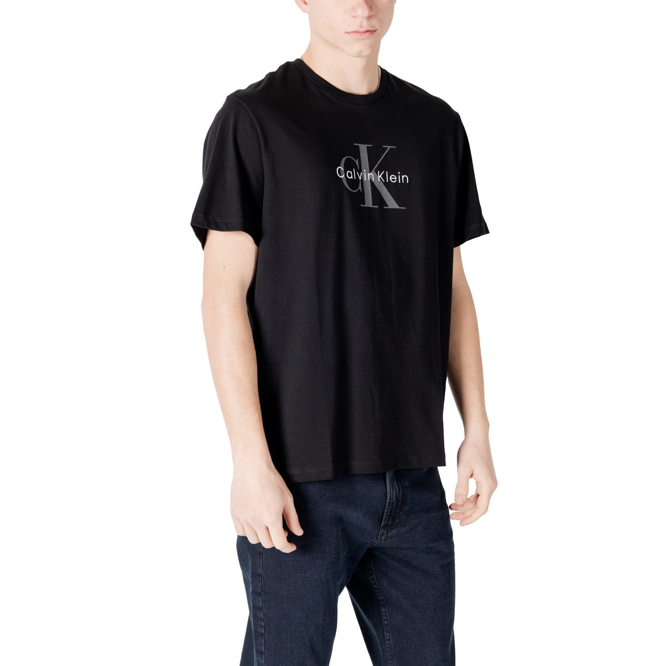 Calvin Klein Jeans T-shirt Heren Zwart #2416113