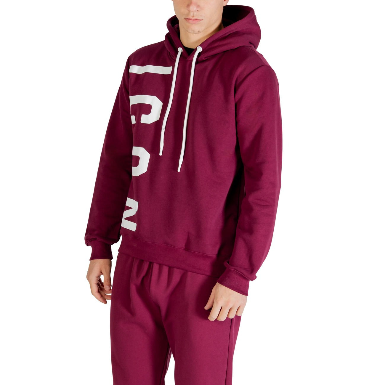Icon Sweatshirt Heren Bordeaux