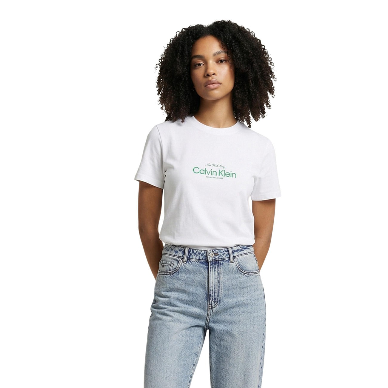 Calvin Klein Jeans T-shirt Women White #2457656
