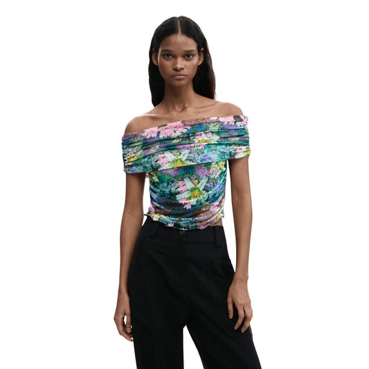 Desigual Top Damen Hellblau