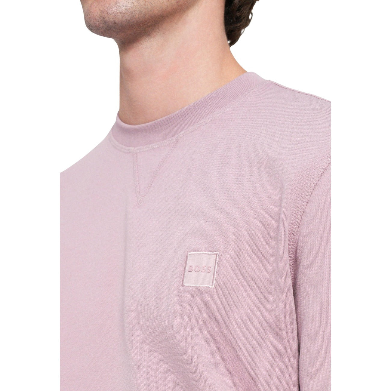 Boss Sweatshirt Heren Roze