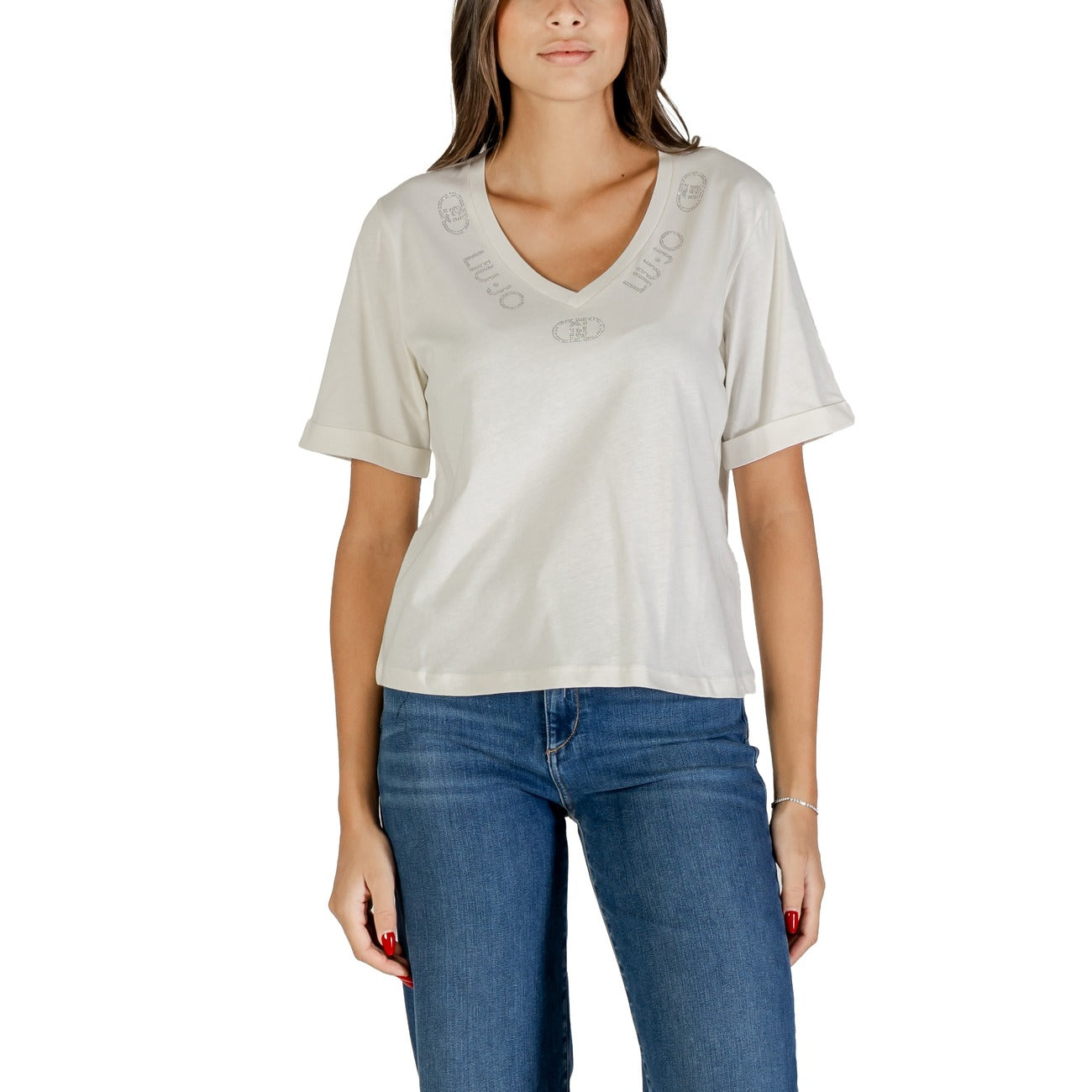 Liu Jo T-shirt Dames Wit #2434803