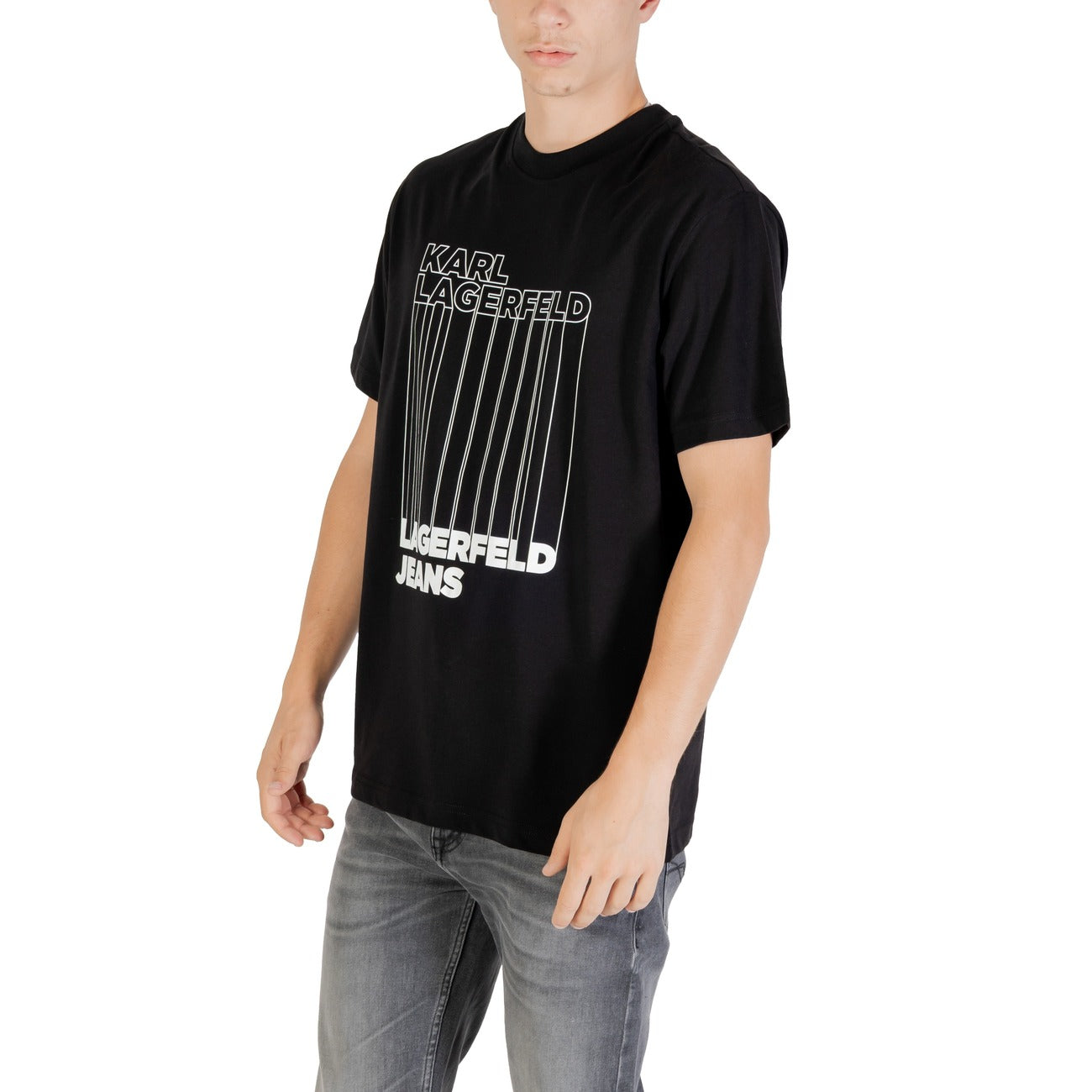 Karl Lagerfeld Jeans T-shirt Heren Zwart