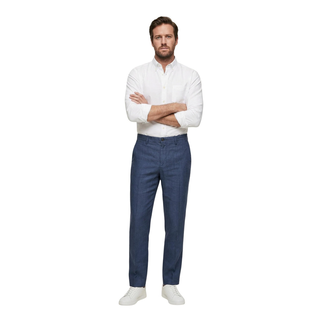 Borghese Hose Herren Blau