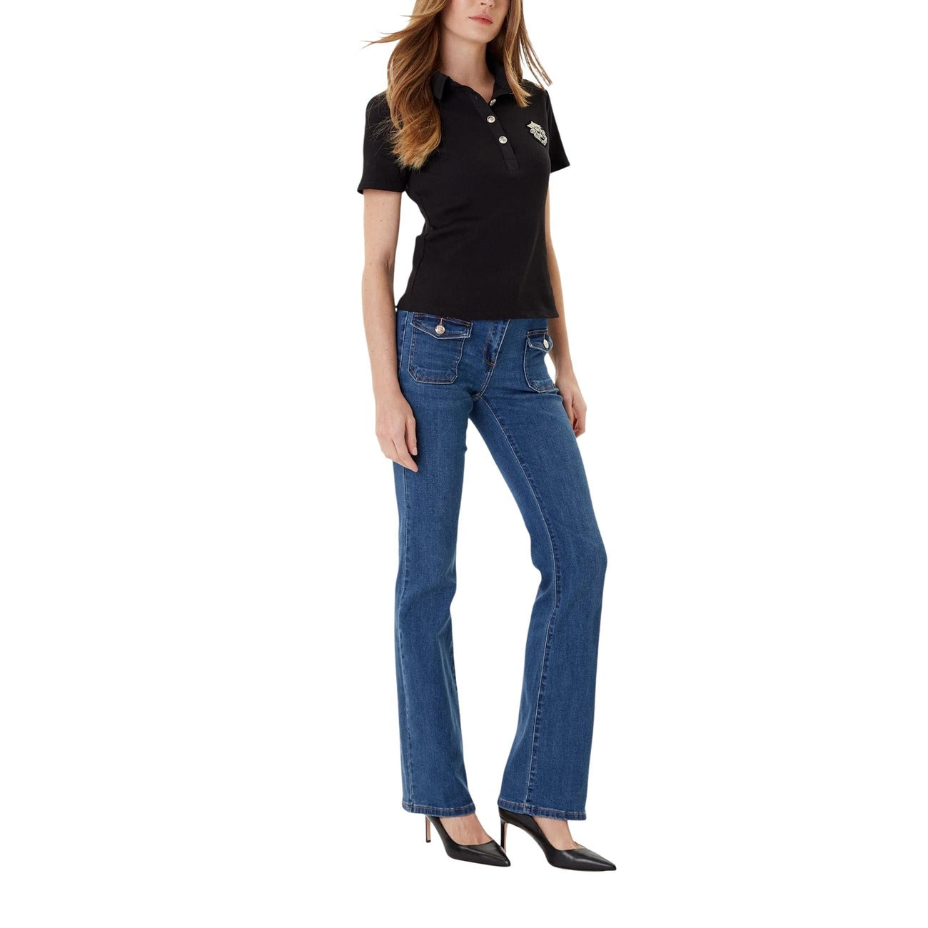 Morgan De Toi Jeans Damen Blau