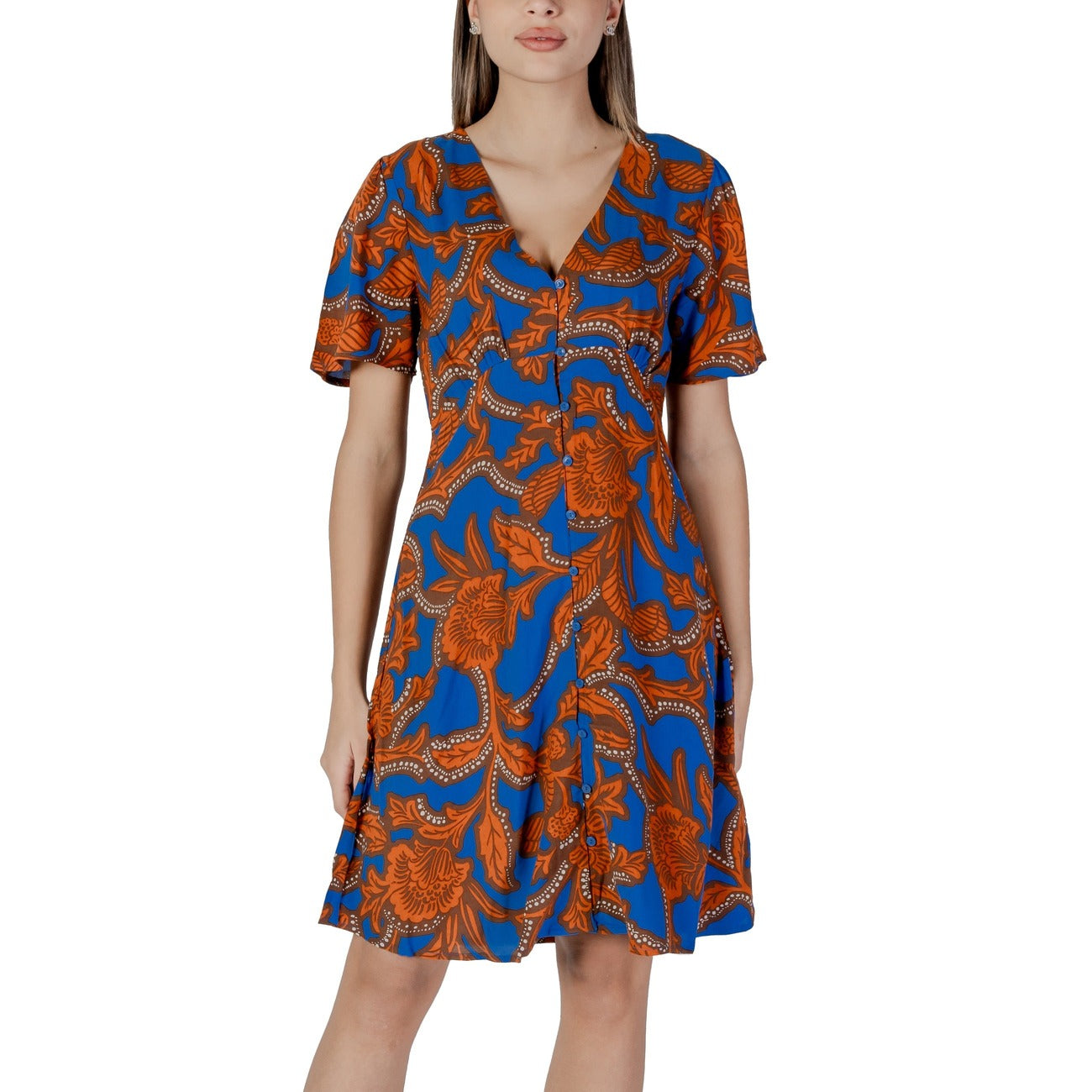 B.young Jurk Dames Blauw #2380152