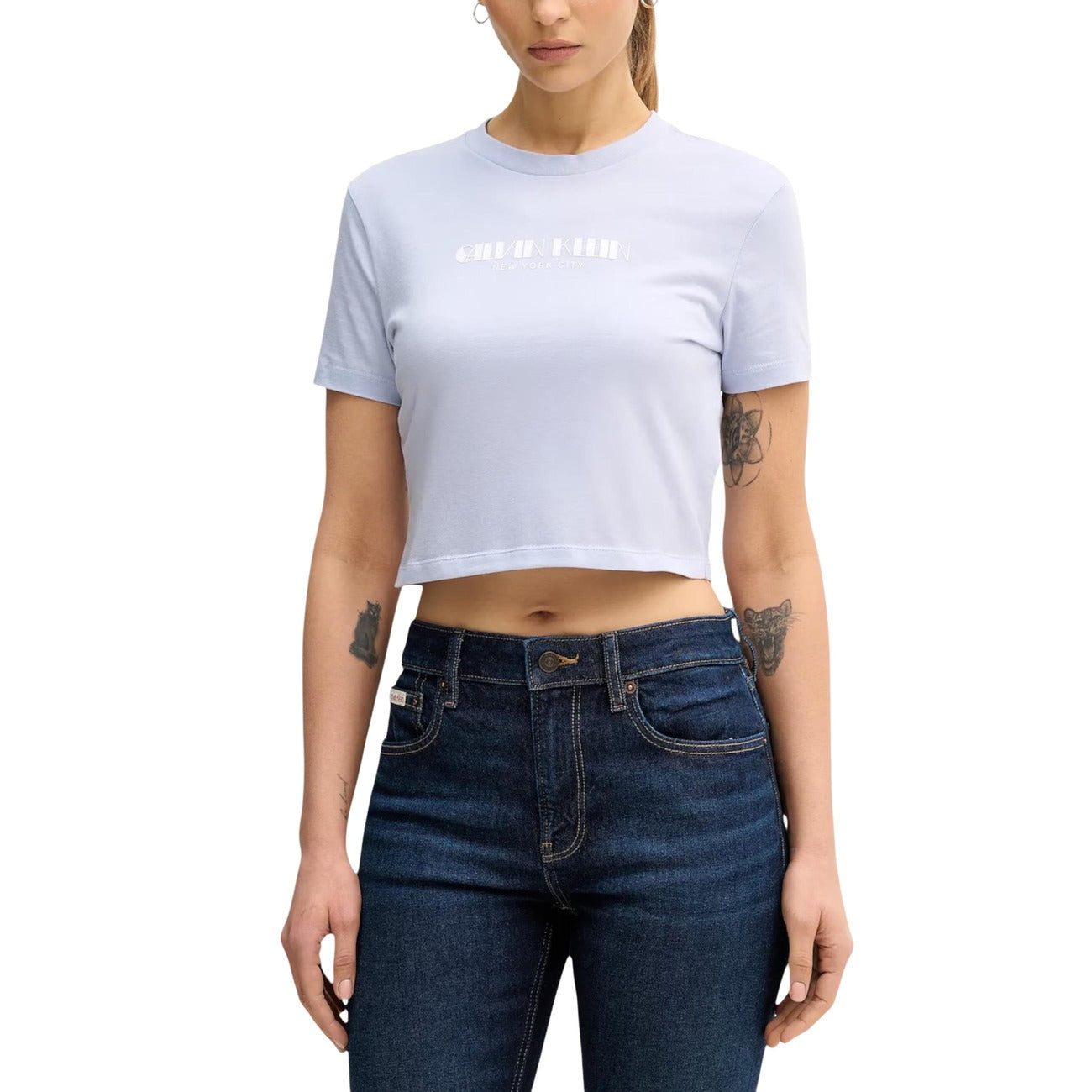 Calvin Klein Jeans Top Damen Blau