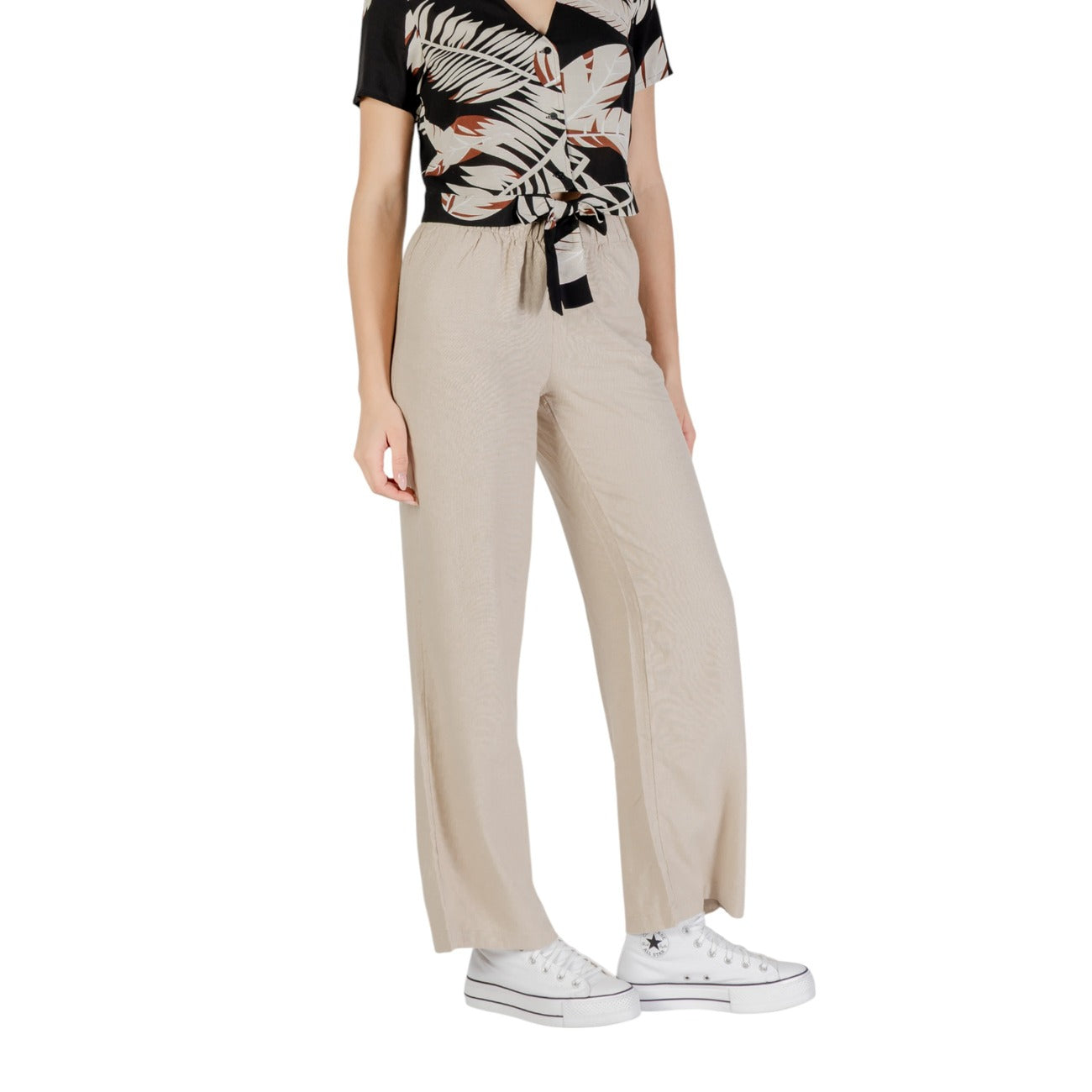 Only Broek Dames Beige #2462772