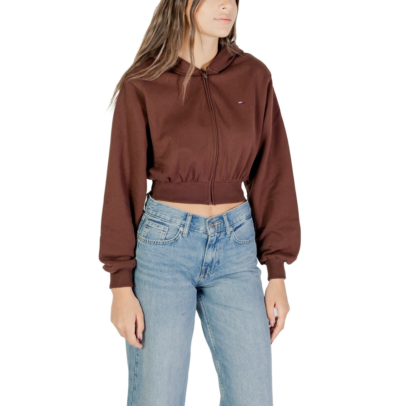 Tommy Hilfiger Jeans Sweatshirt Damen Braun