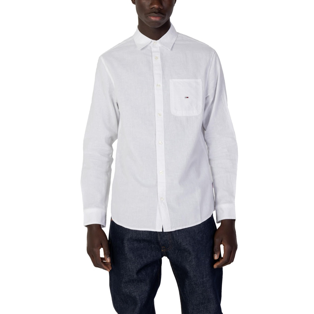 Tommy Hilfiger Jeans Shirt Heren Wit