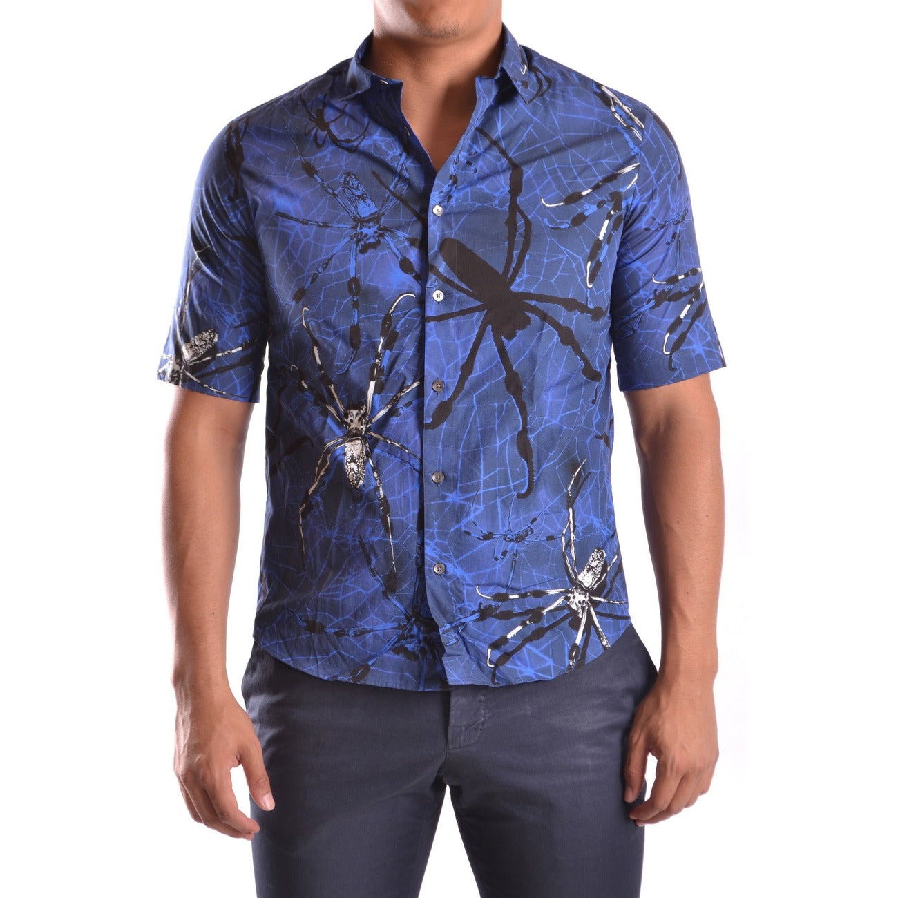 Alexander Mcqueen Shirt Herren Blau