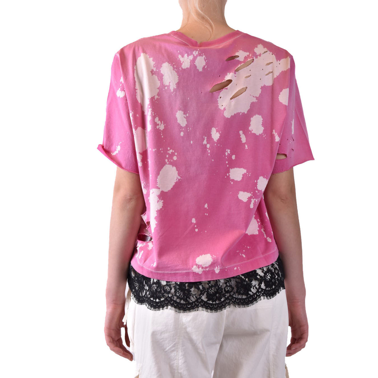 Dsquared2 T-shirt Dames Roze