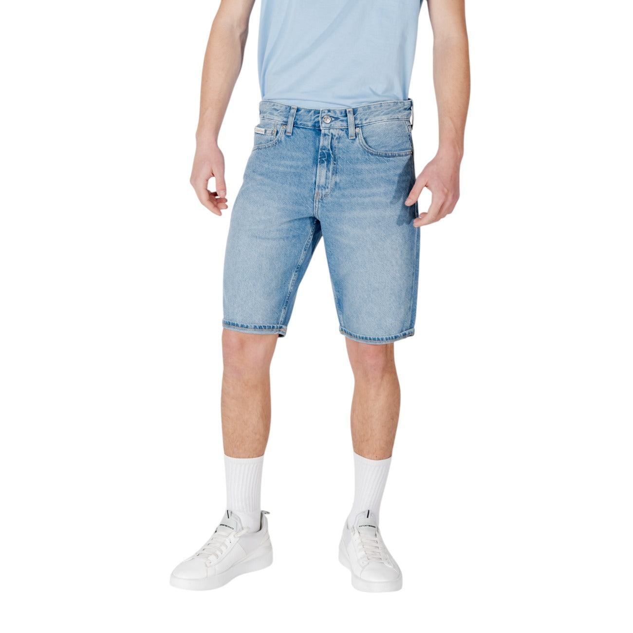 Calvin Klein Jeans Bermuda Heren Lichtblauw #2410400