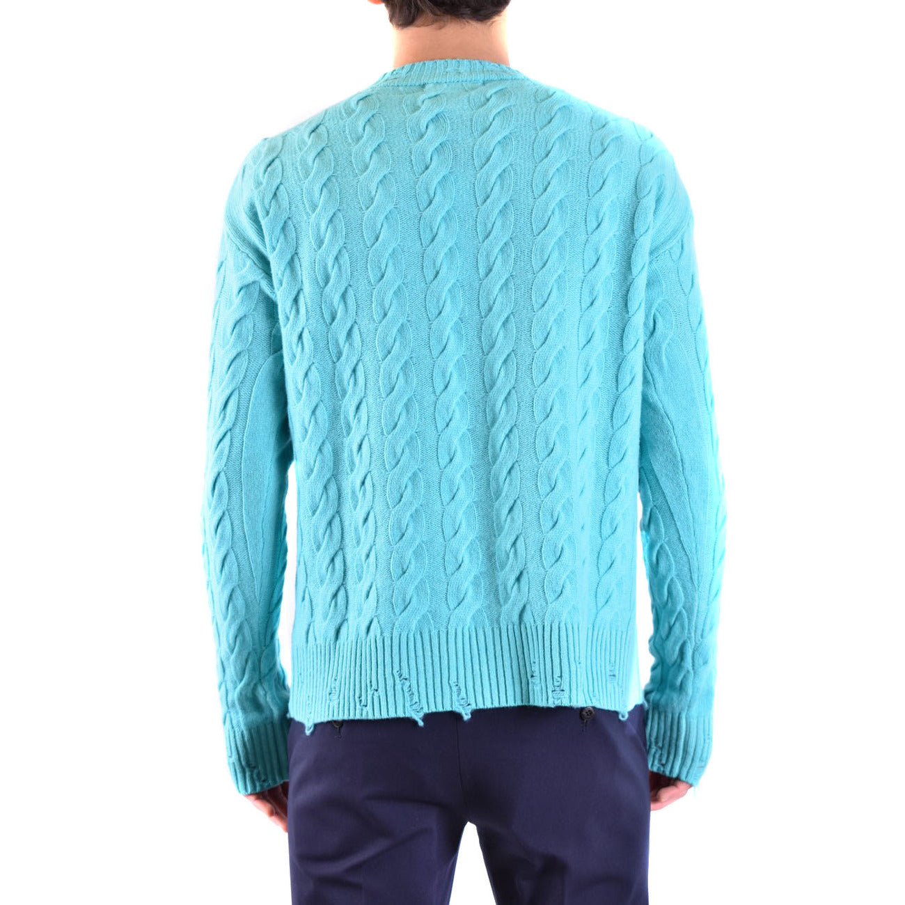 Laneus Strickmode Herren Hellblau