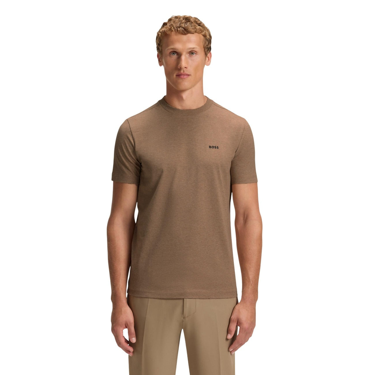 Boss T-Shirt Herren Beige