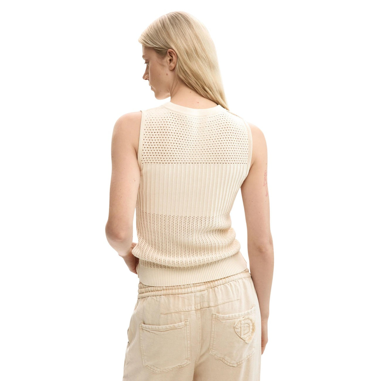 Desigual Top Damen Beige #2459134