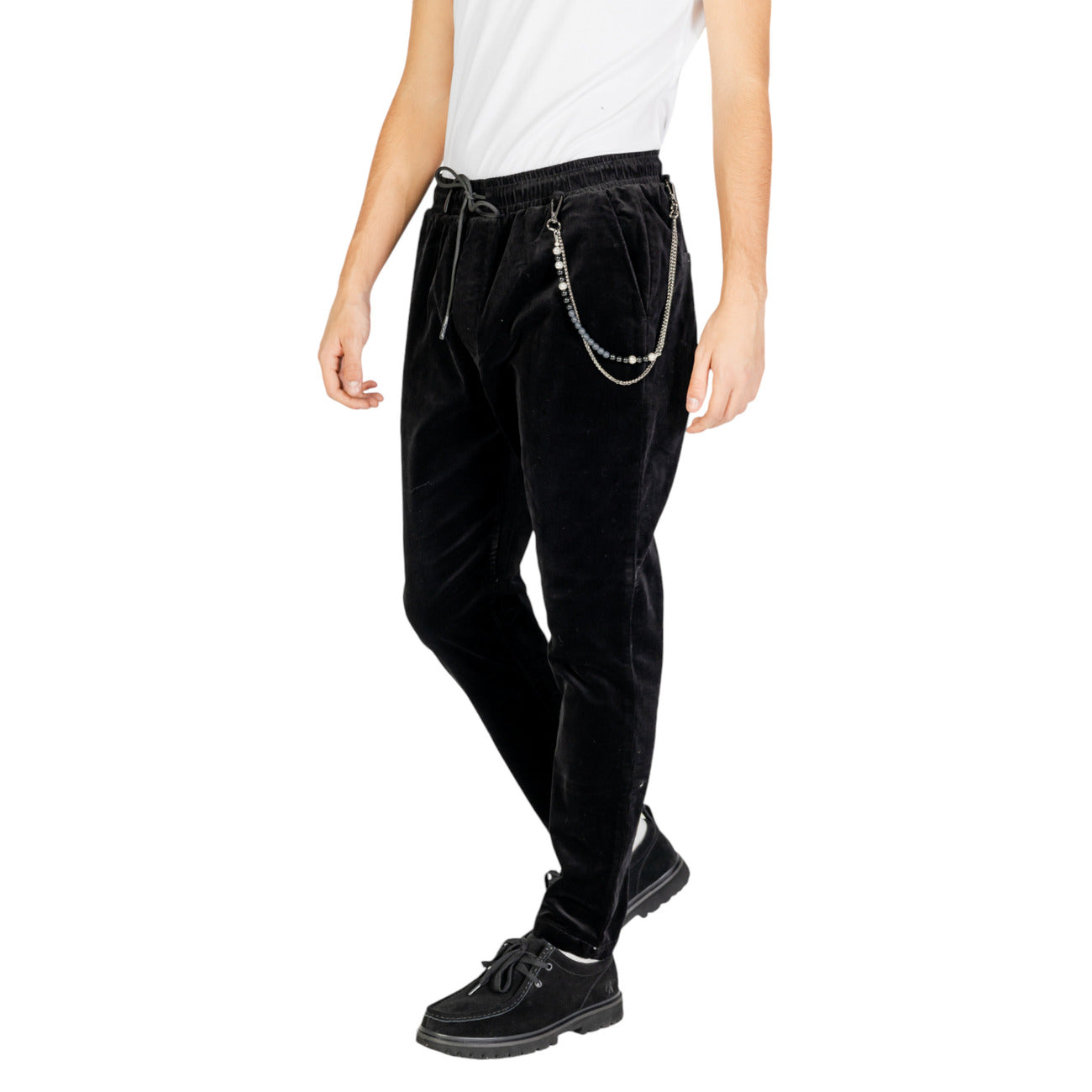Gianni Lupo Broek Heren Zwart #2463782