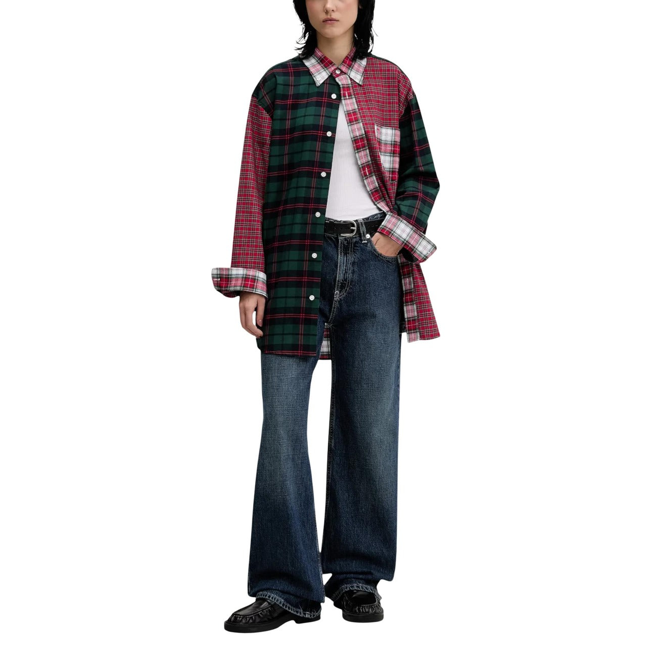 Tommy Hilfiger Jeans Shirt Damen Rot