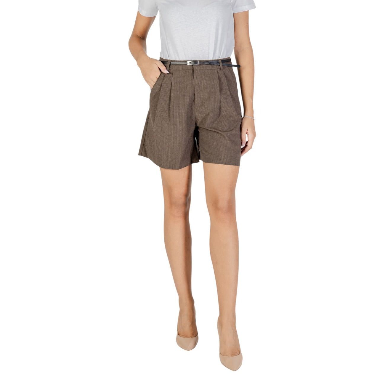 Only Shorts Dames Bruin