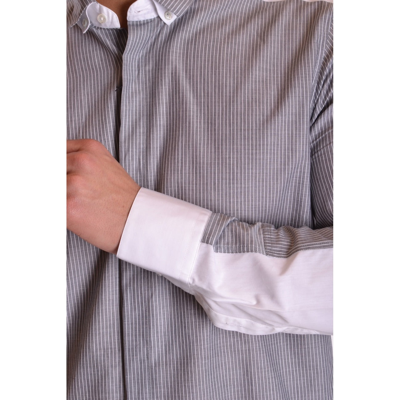 Neil Barrett Shirt Herren Grau