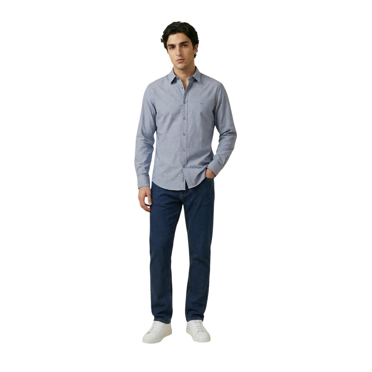 Armani Exchange Shirt Herren Blau #2456630