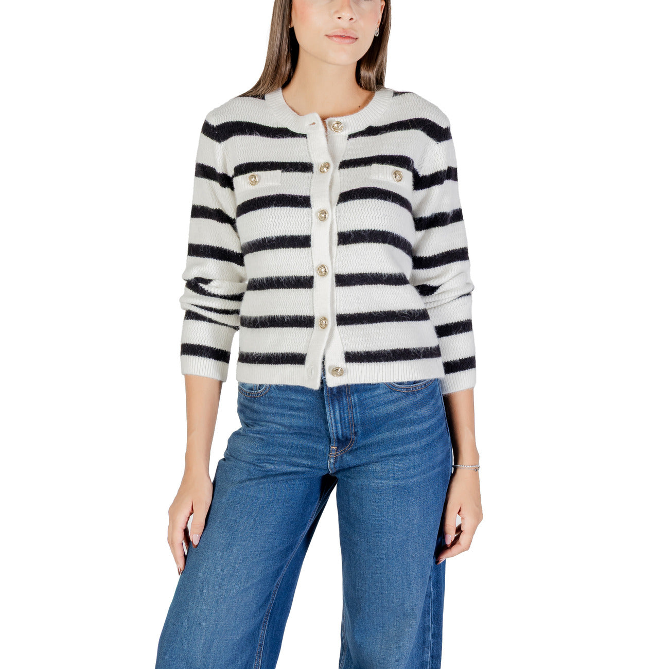 Morgan De Toi Strickmode Damen Weiß #2439395