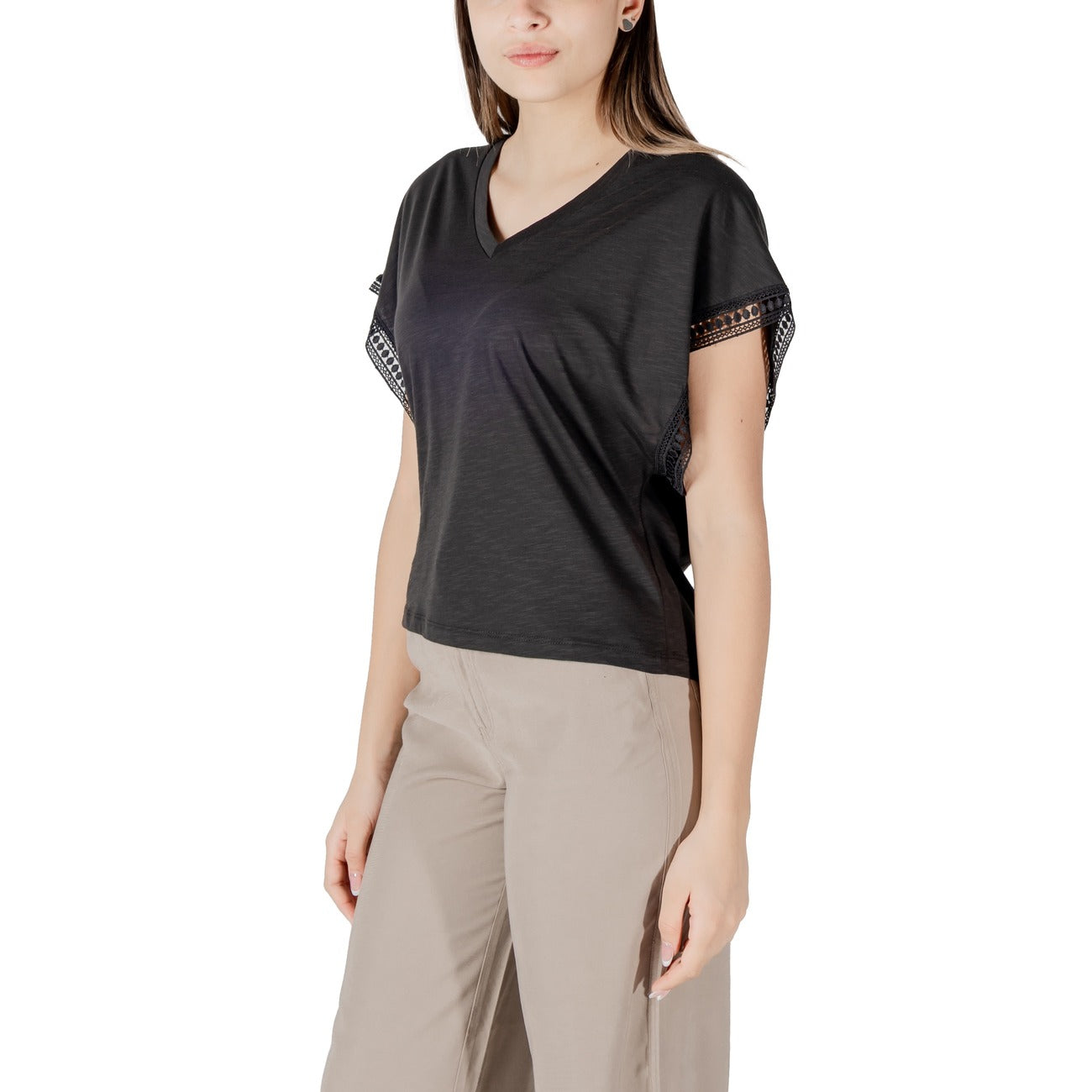 Ichi Bloes Dames Zwart #2417226