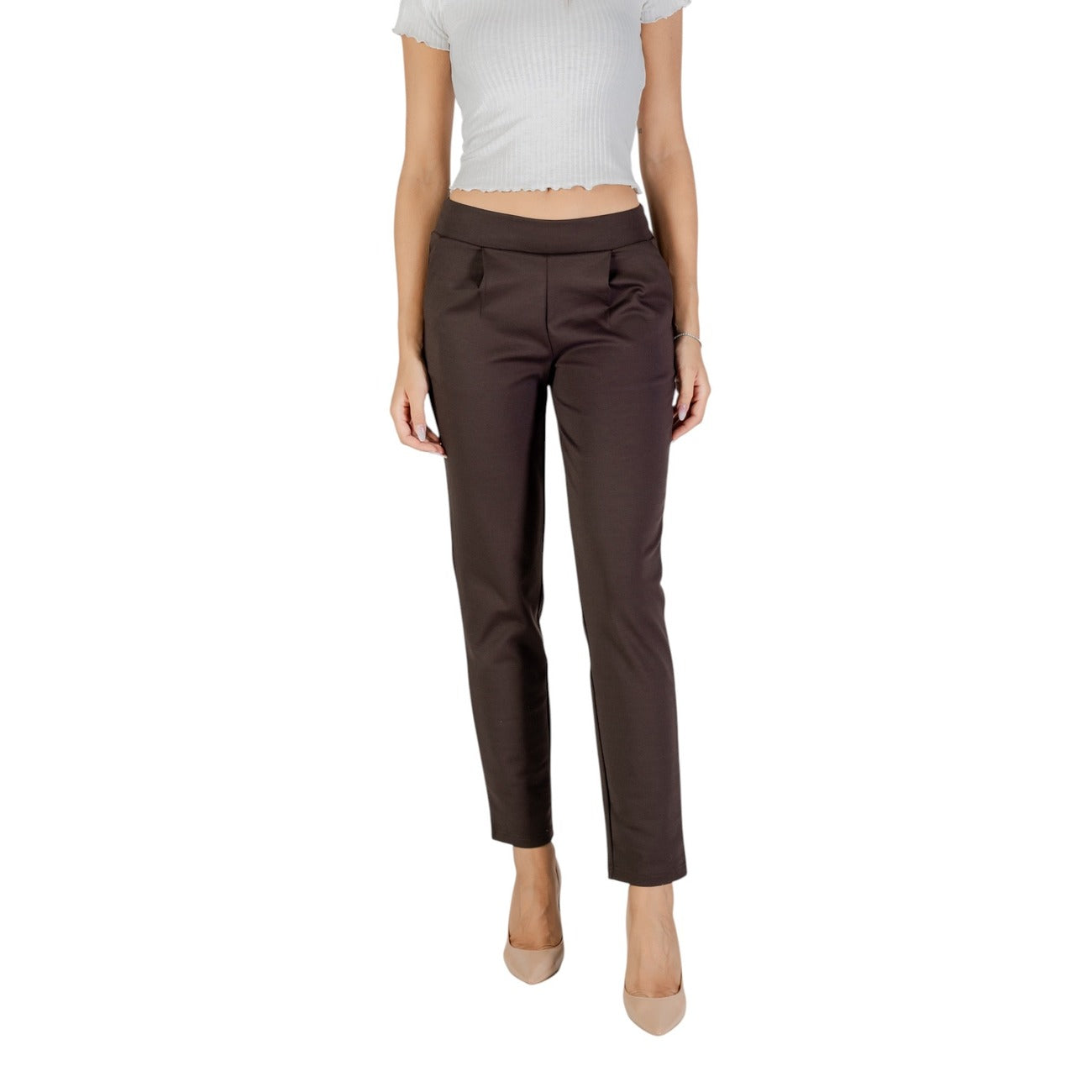 Ichi Hose Damen Braun #2435810