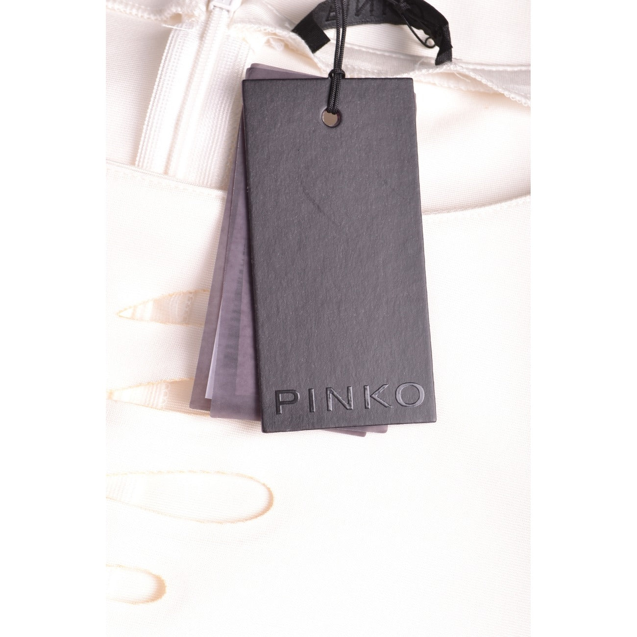 Pinko Jurk Dames Wit #2423055