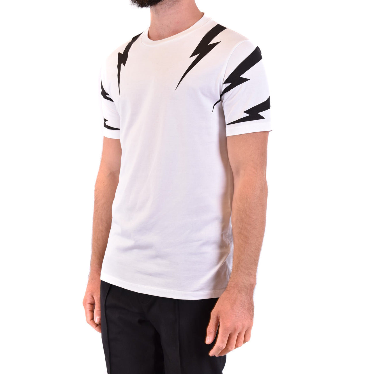Neil Barrett T-shirt Heren Wit #2431163