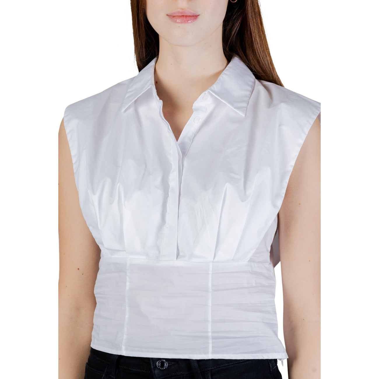 Guess Bluse Damen Weiß
