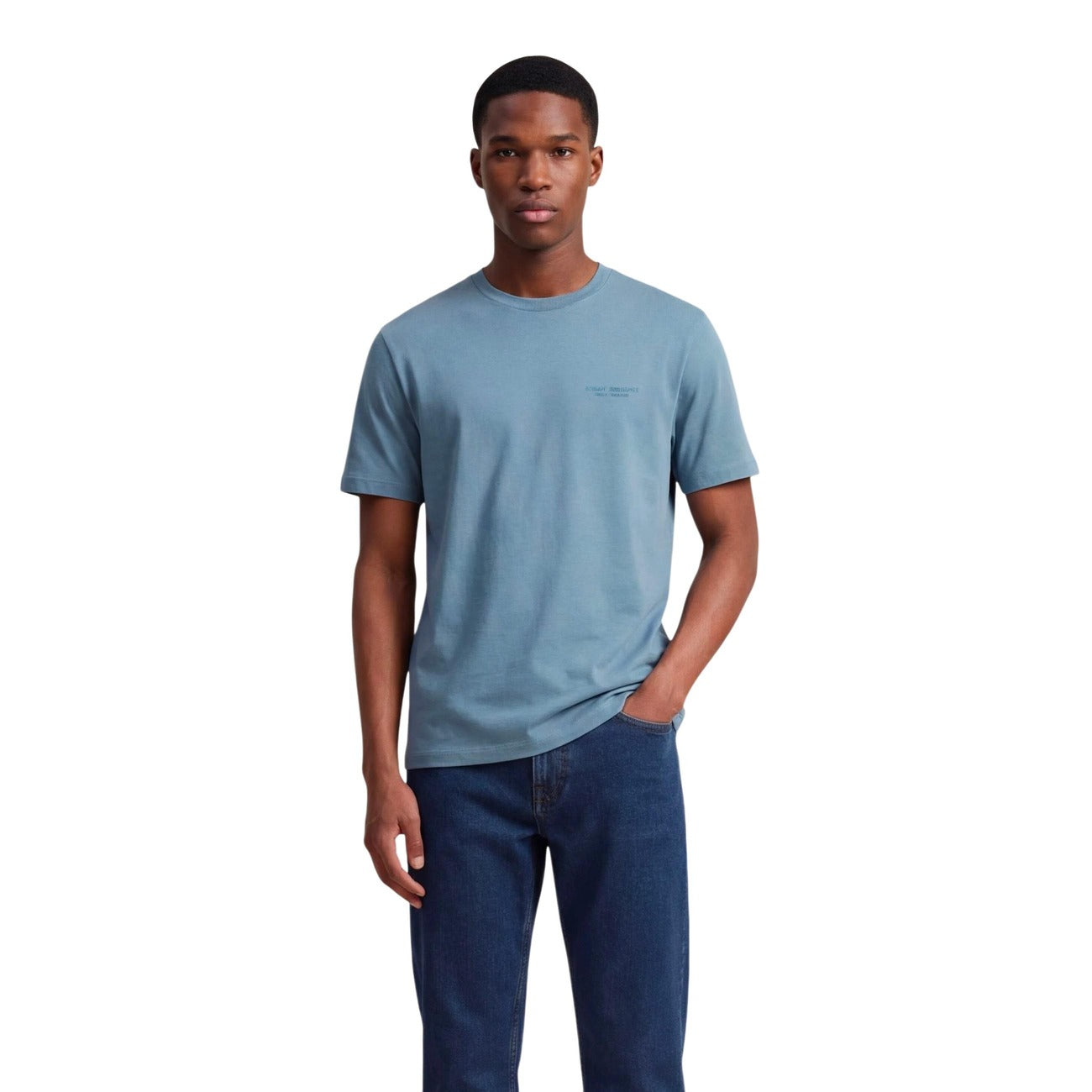 Armani Exchange T-Shirt Herren Hellblau
