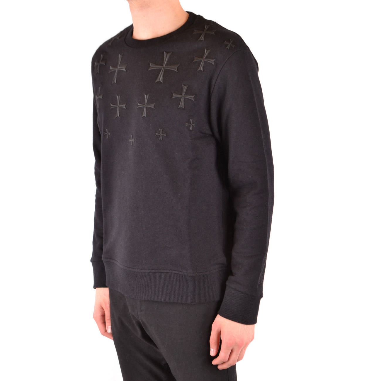 Neil Barrett Sweatshirt Heren Zwart #2431246