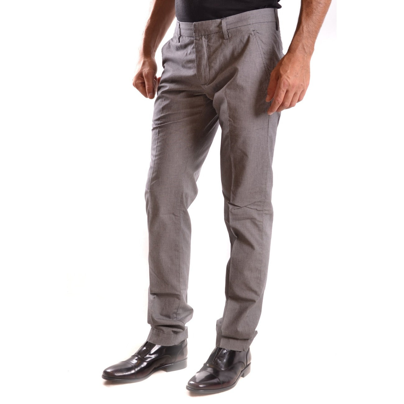 Dondup Trousers Men Grey #2429473