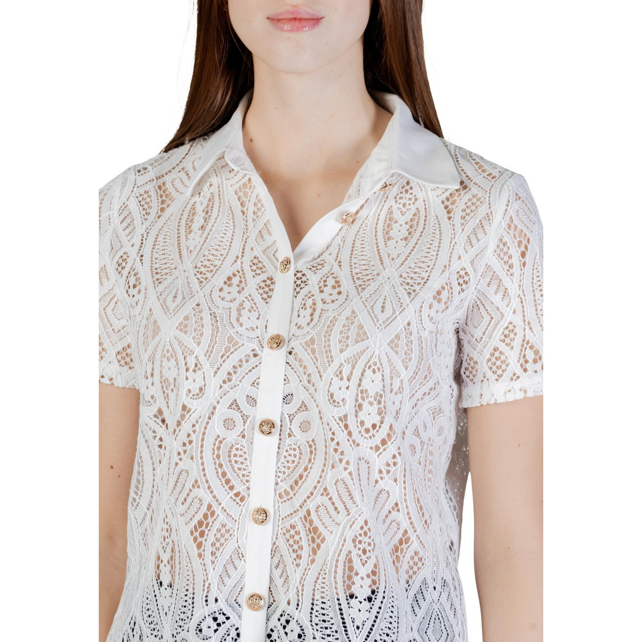 Morgan De Toi Shirt Damen Weiß