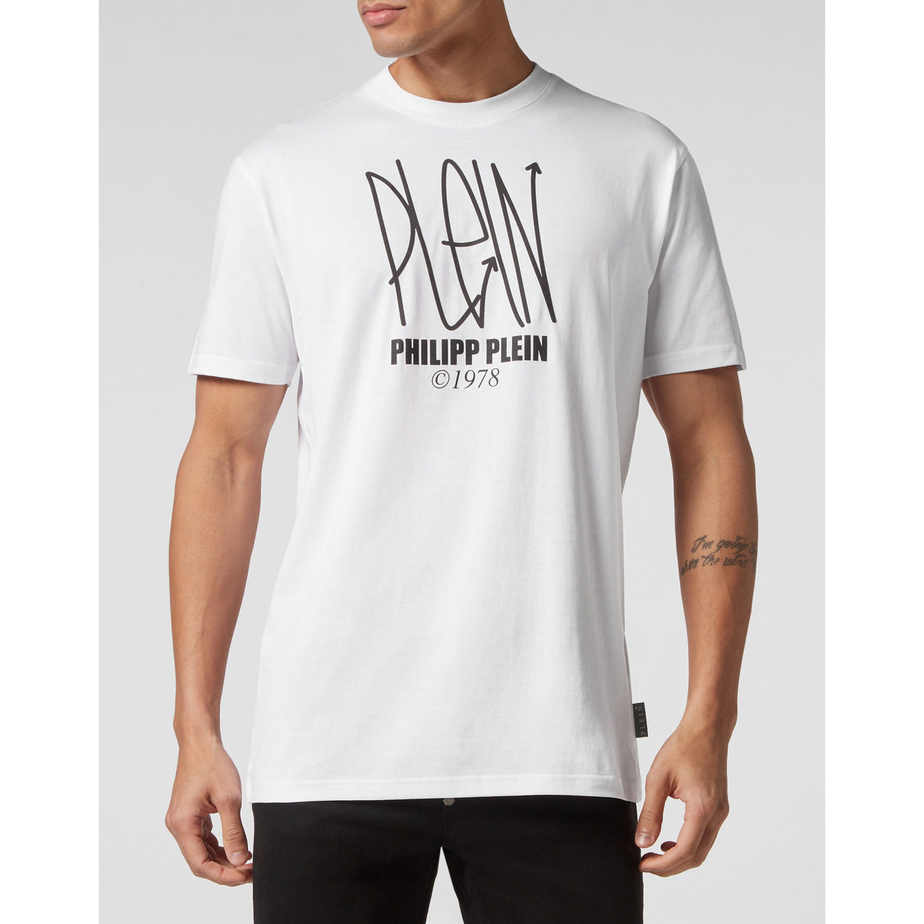 Philipp Plein T-shirt Heren Wit #2430647