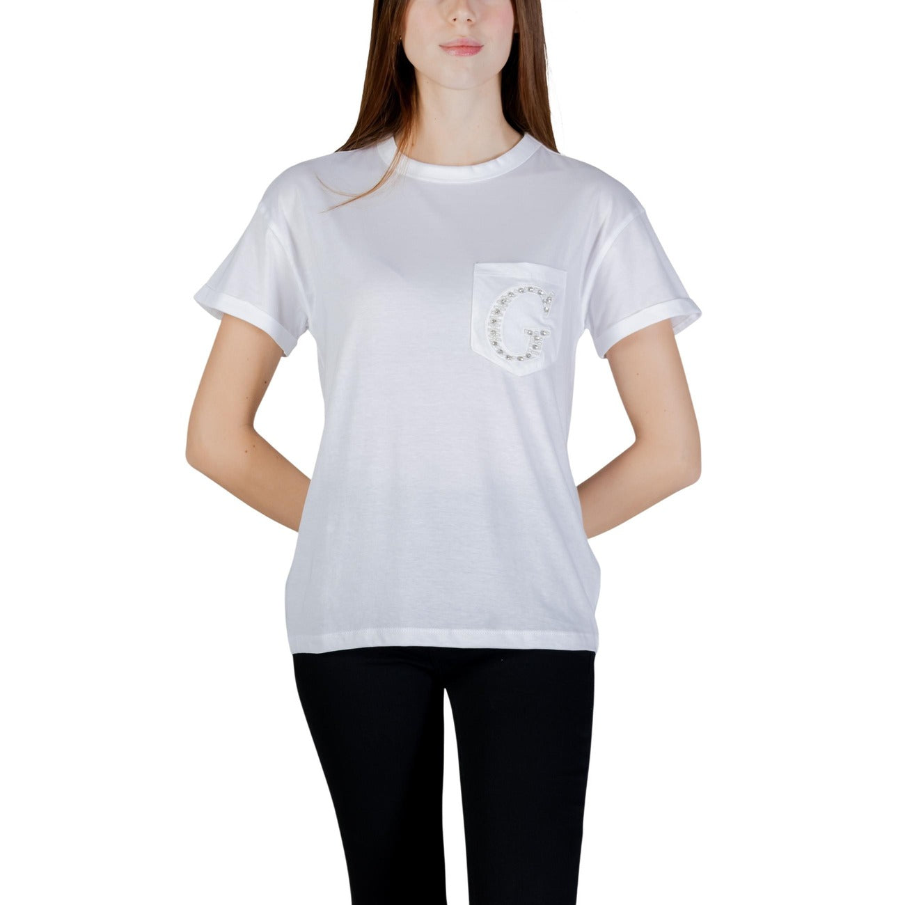Guess T-Shirt Damen Schwarz #2452440