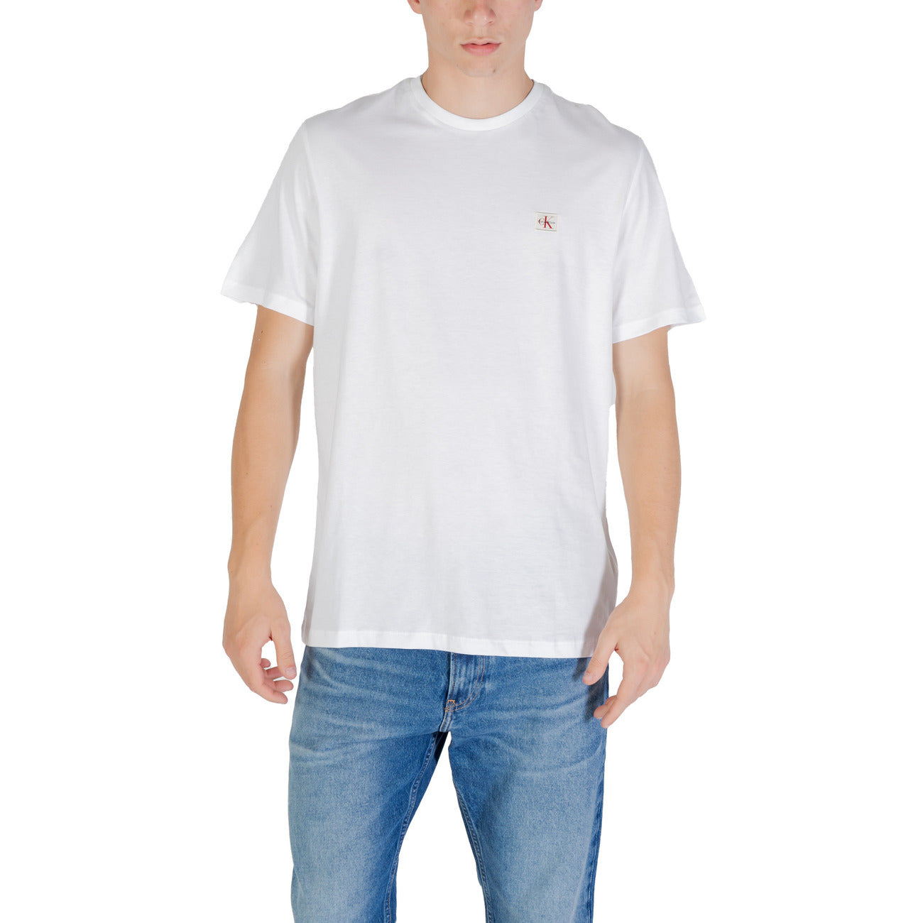 Calvin Klein Jeans T-Shirt Herren Beige #2453560