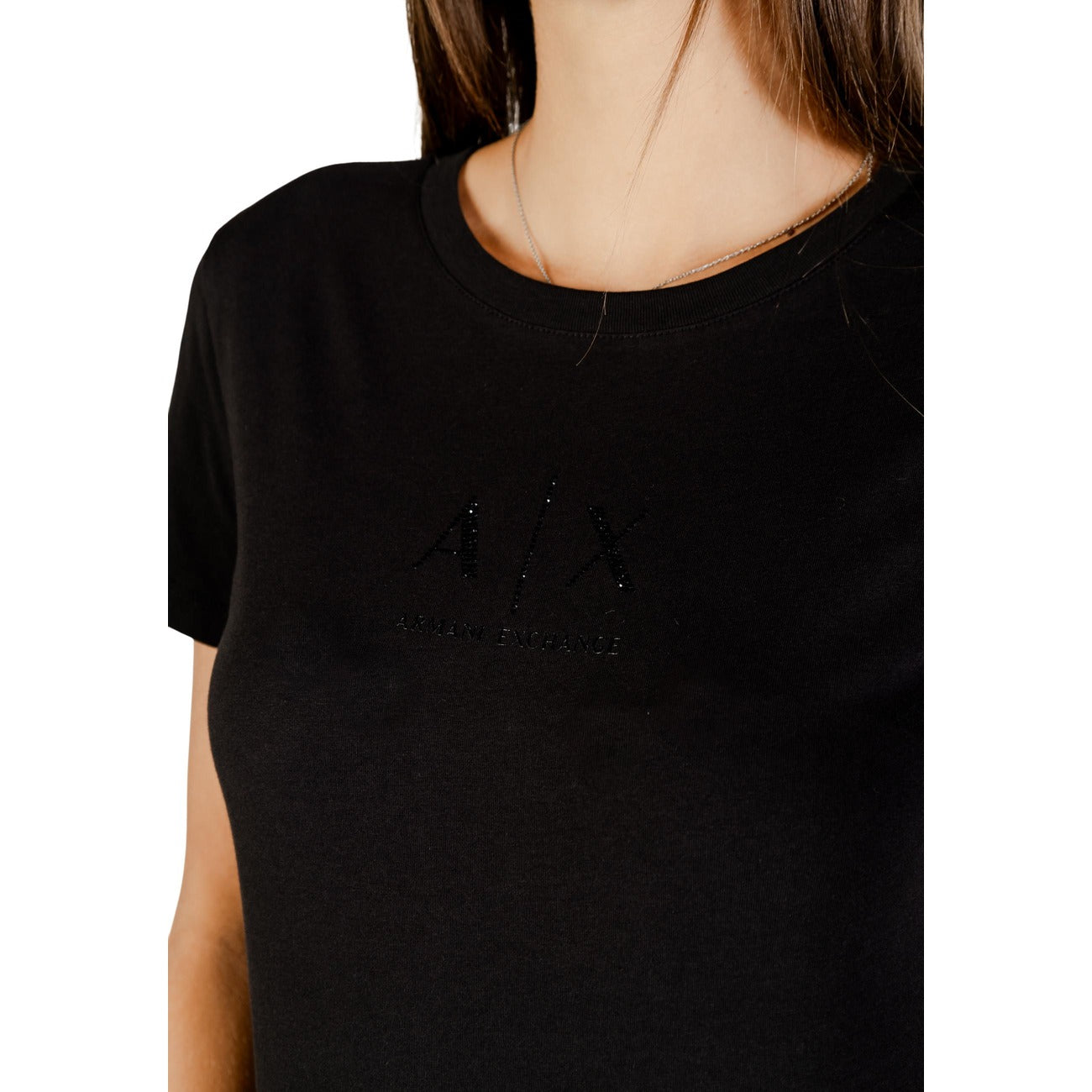 Armani Exchange T-shirt Dames Zwart #2429706