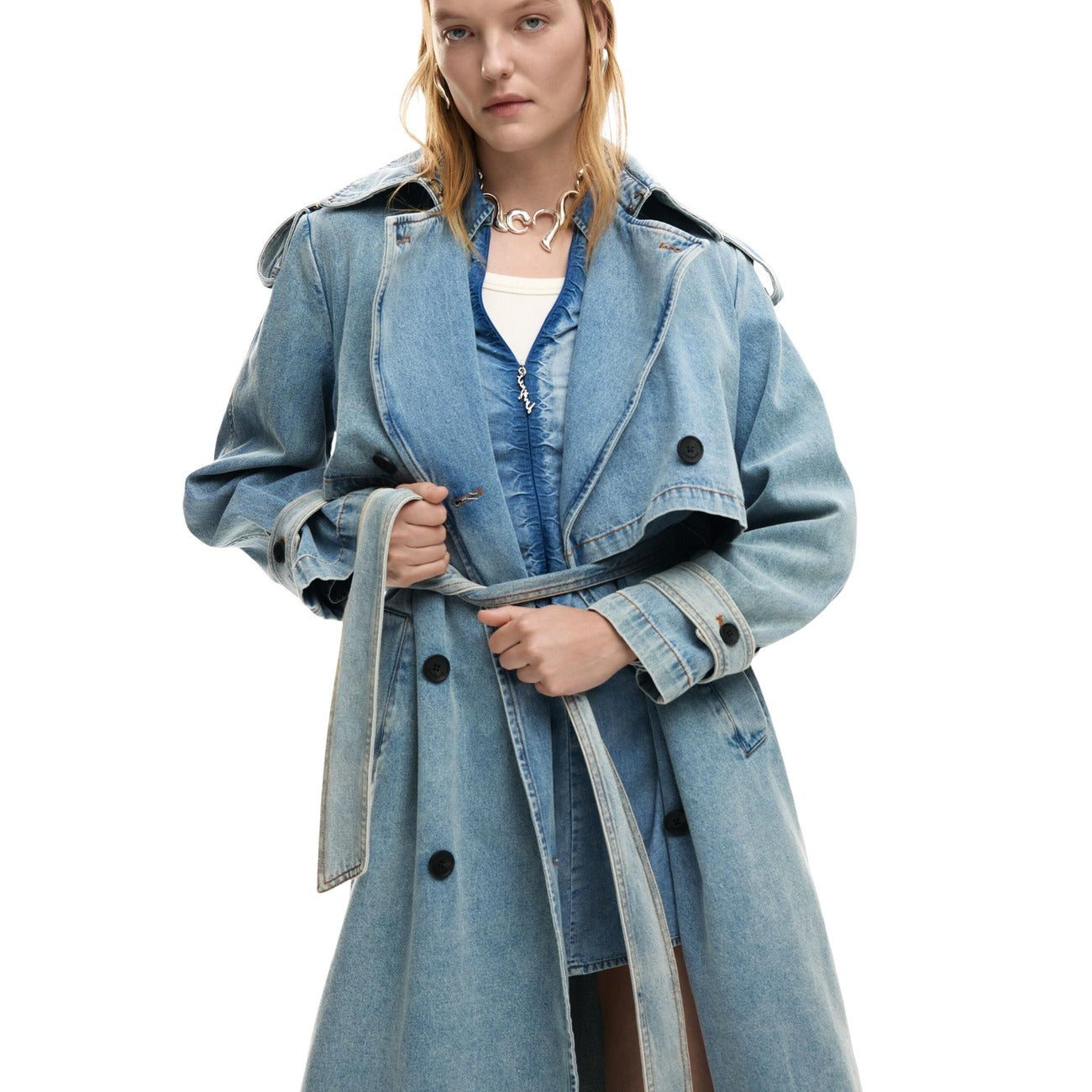 Desigual Jack Damen Hellblau #2453157