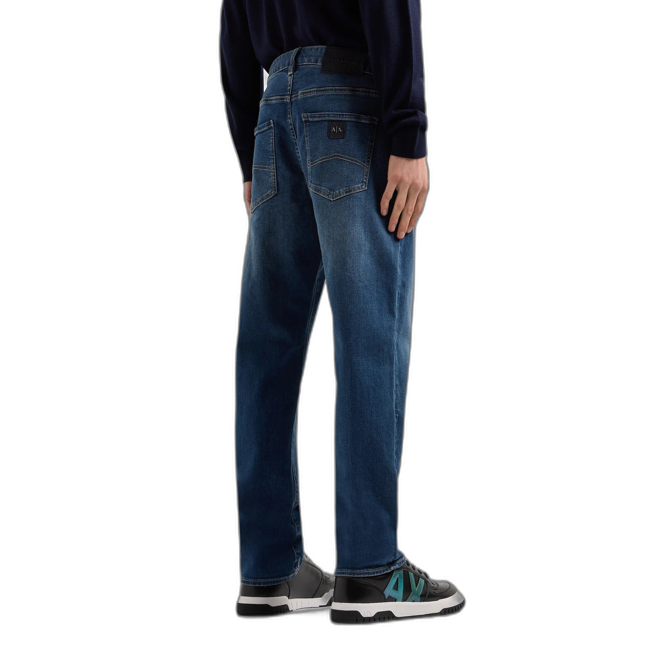 Armani Exchange Jeans Heren Blauw #2212404