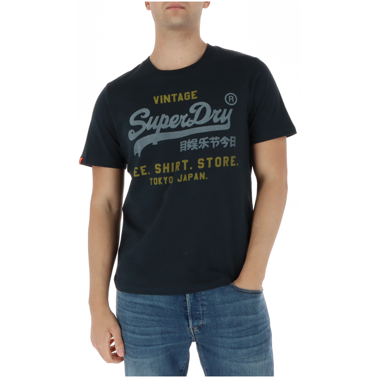 Superdry T-Shirt Herren Blau #2456727