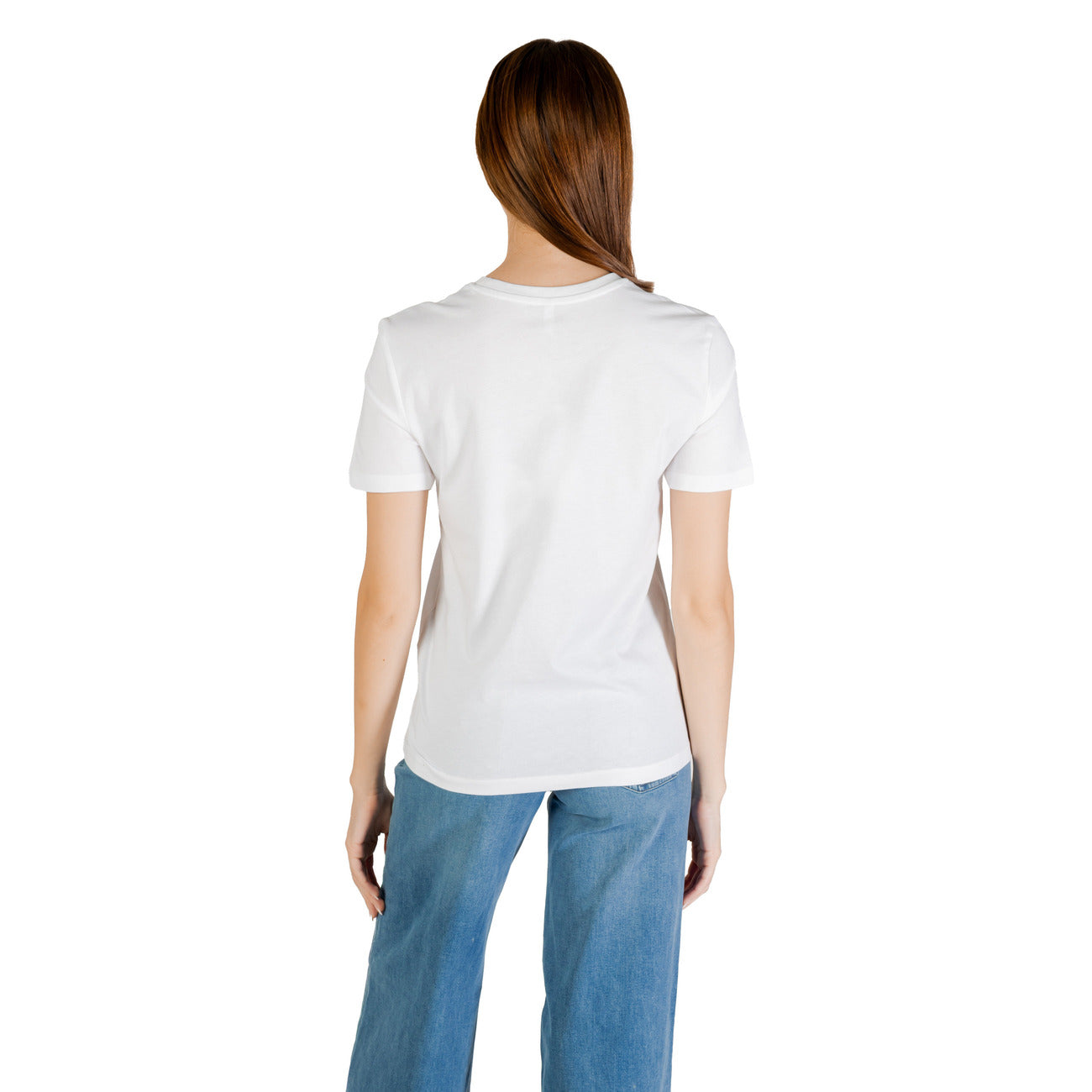 Only T-shirt Dames Wit #2425710