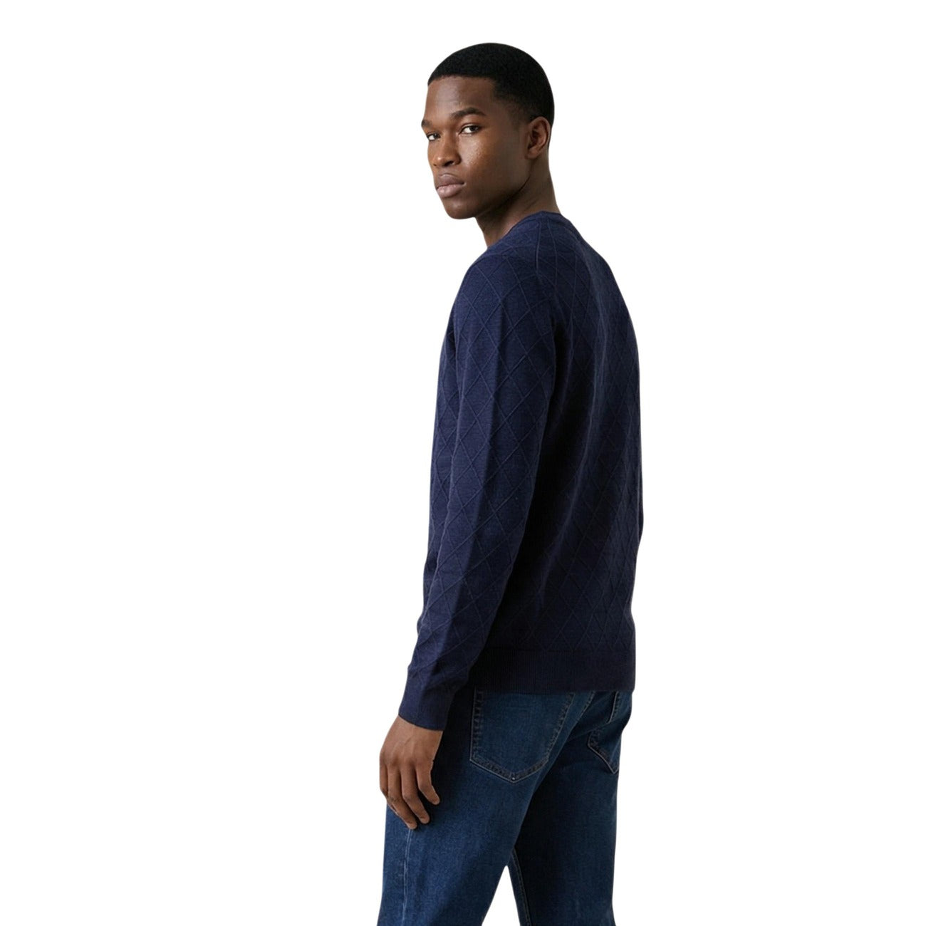 Armani Exchange Knitwear Men Blue