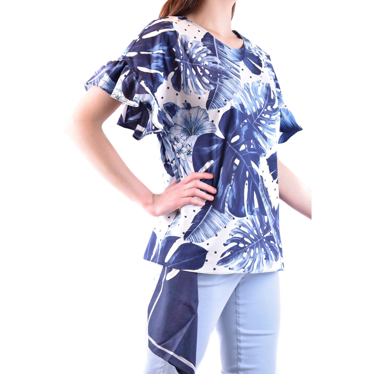 Twinset T-shirt Dames Blauw