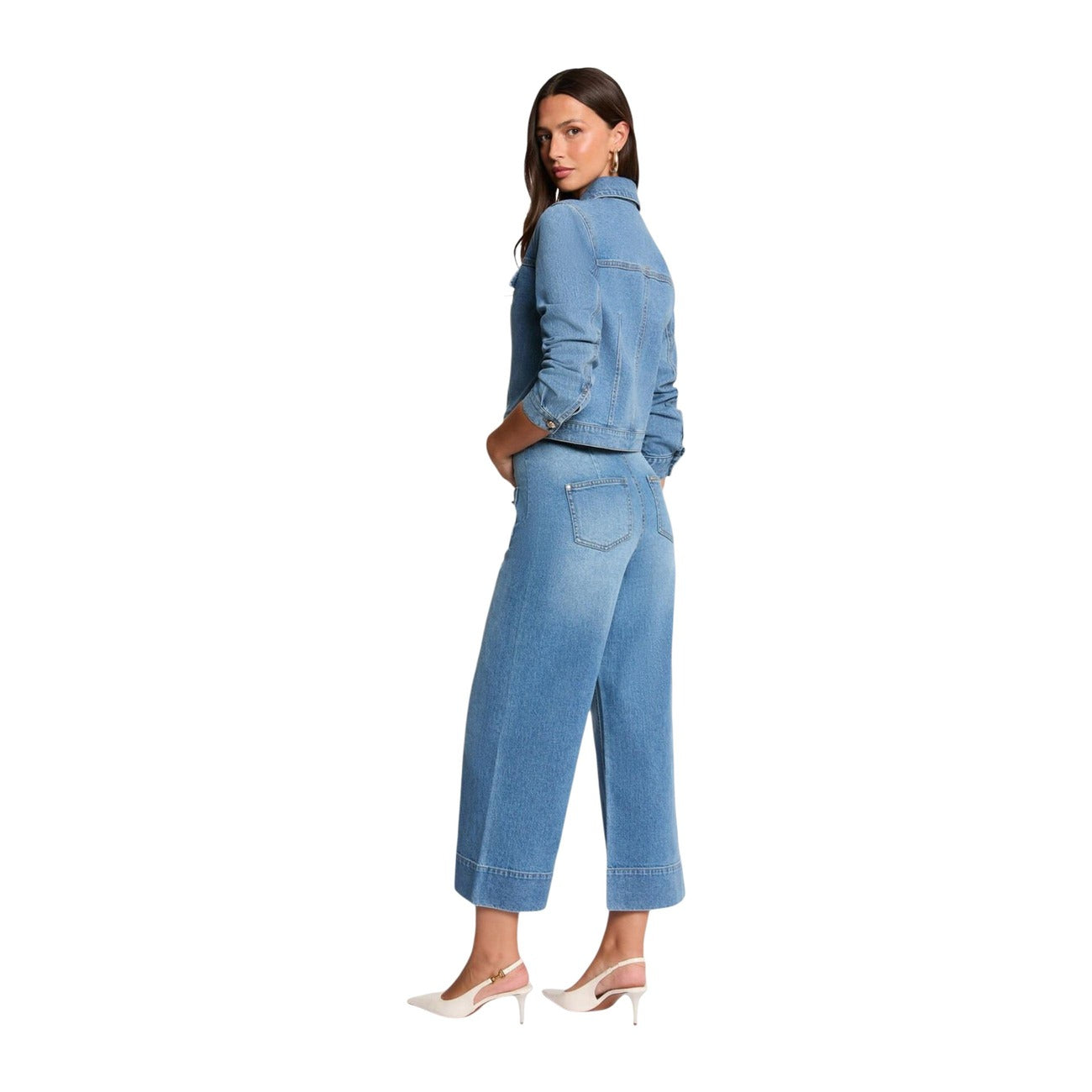 Morgan De Toi Jeans Damen Hellblau
