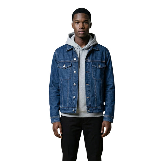 Replay Windbreaker Herren Blau