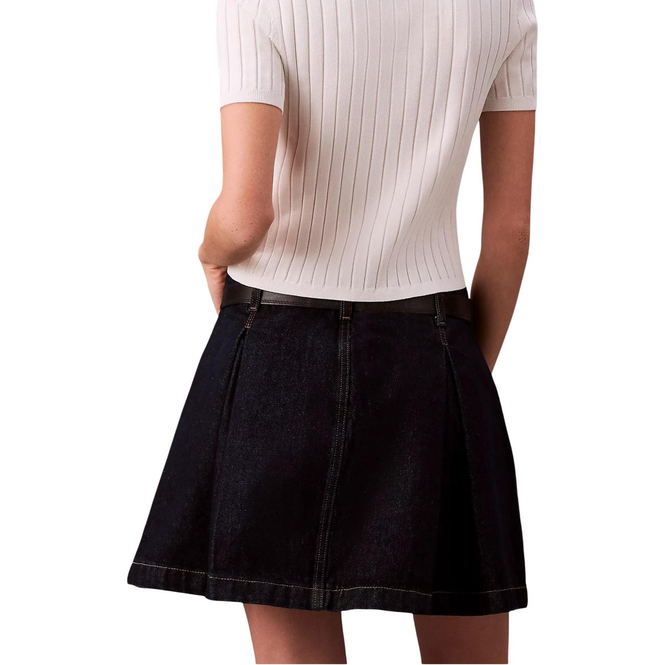 Calvin Klein Jeans Rock Damen Schwarz